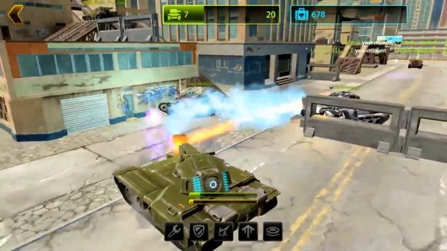TANKI X Начинаем привыкать к управлению смотреть онлайн