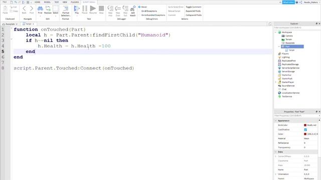 How To Make A Death Block In Roblox Studio смотреть онлайн