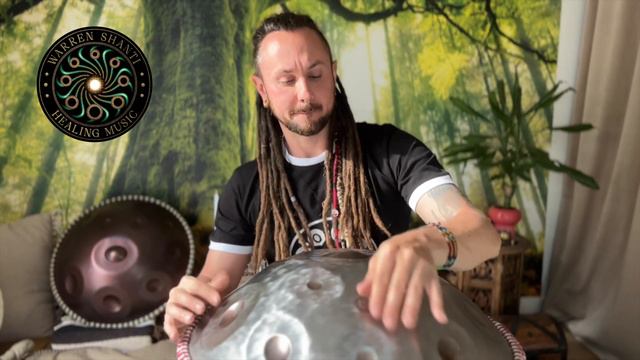 Handpan Music Meditation #8 | 20 Minutes Handpan Music | Warren Shanti