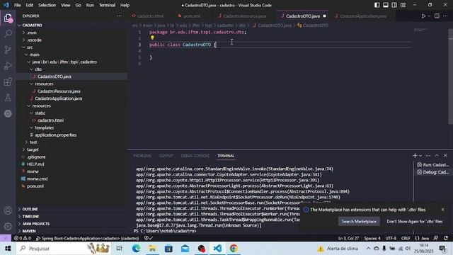 Iniciando com Spring + Thymeleaf + Bootstrap no VSCode смотреть онлайн