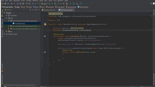 Android Progress Bar Tutorial - How To Add a Progress Bar in your Android App using Android Studio смотреть онлайн