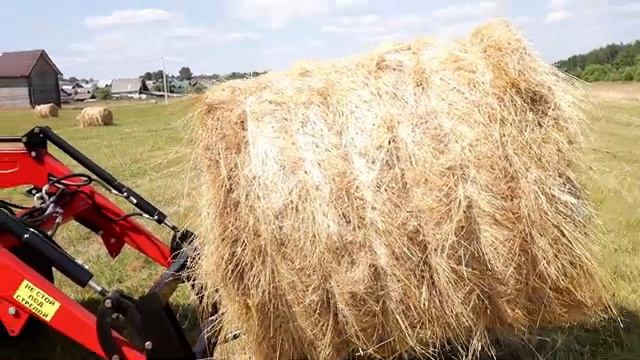 Вилы для рулонов на Фаворит-500 Палехагромаш смотреть онлайн