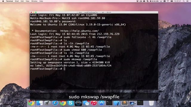 How to Create a Swap File on Ubuntu 15.04 [HD][4K][Tutorial][How To] 2023 смотреть онлайн