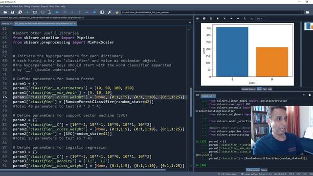 300 - Picking the best model and corresponding hyperparameters using Gridsearch смотреть онлайн
