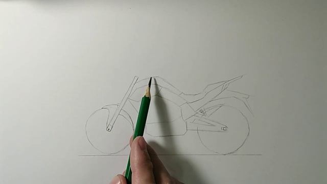 Как нарисовать мотоцикл.Рисуем мотоцикл легко и проста | How to draw a boy riding a bike. Motorcycl смотреть онлайн