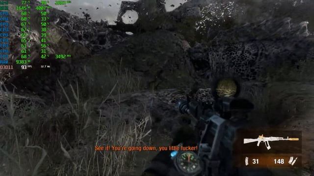 Metro: Last Light Redux GTX 1070 TI 8GB | Various Settings| i7 | 1080p | смотреть онлайн
