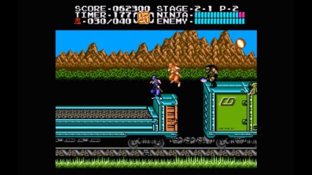 Super Nintendo (Snes) 16-bit Ninja Gaiden 2 part The Dark Sword of Chaos Act 2