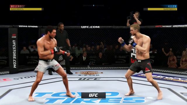 EA Sports UFC 3 Гилберт Мелендес - Арнольд Аллен (Gilbert Melendez - Arnold Allen) смотреть онлайн