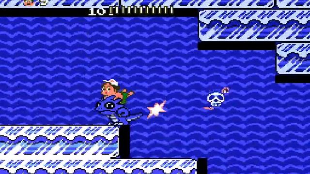 Adventure Island II (NES) (4th Island, Ice Island) смотреть онлайн