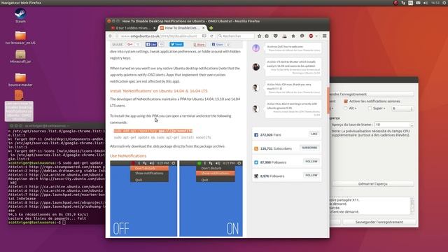 Ubuntu | Comment cacher les notifications! смотреть онлайн