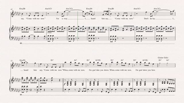 Flute - Come With Me Now - Kongos Sheet Music, Chords, & Vocals смотреть онлайн