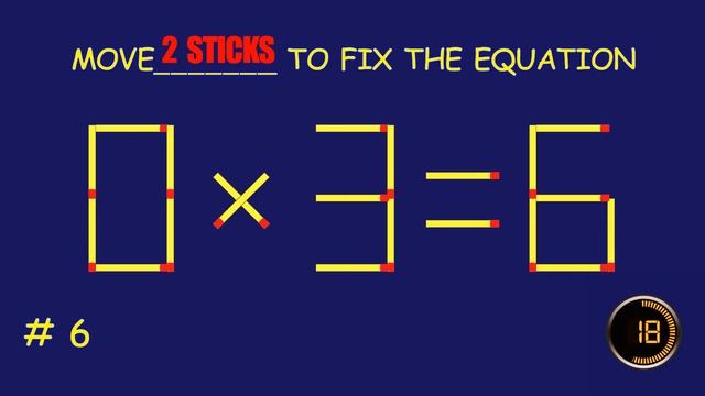 Matchstick Magic 112| Fix by Moving Matchsticks| Can you solve the puzzle? | Logic Matchstick Trick смотреть онлайн
