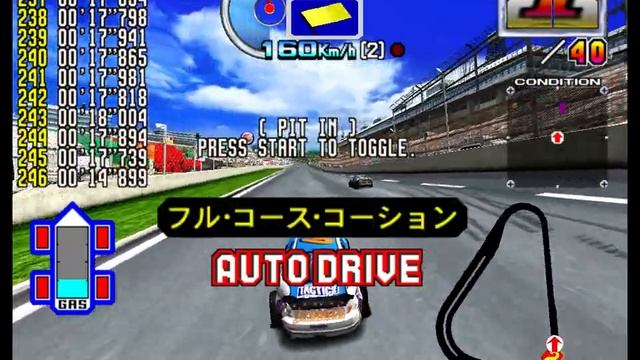 Daytona USA 2 Power Edition - Beginner 500 Laps смотреть онлайн