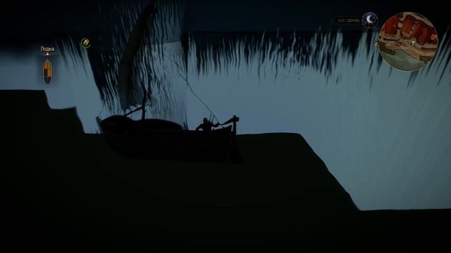 The Witcher 3 | Баг. Путешествуем под текстурами с помощью лодки. Велен. смотреть онлайн