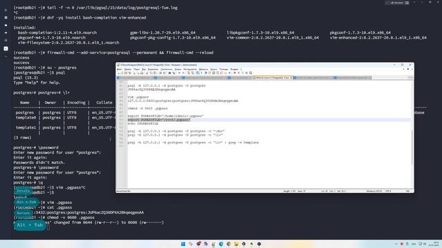 Установка PostgreSQL 15.3 на Oracle Linux Server 9.2 смотреть онлайн