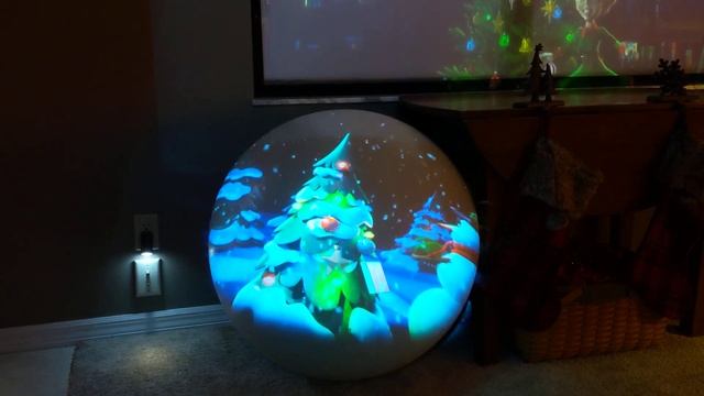 AtmosFX Enchanted Snowman snowglobe! смотреть онлайн