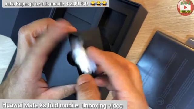 Huawei Mate X5 Folding phone Unboxing | 2020 | Huawei Mate Xs Folding Mobile смотреть онлайн