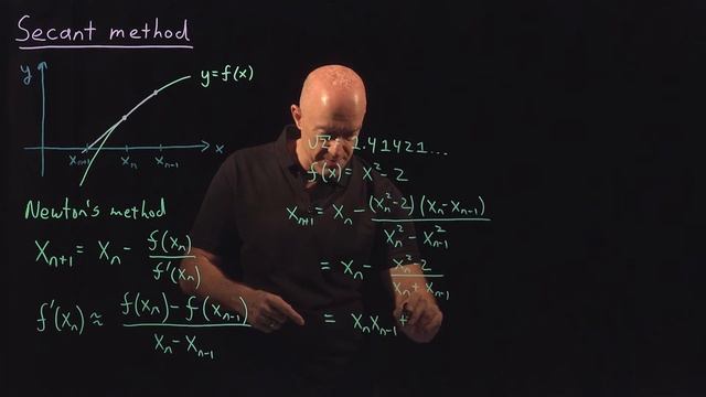 Secant Method | Lecture 15 | Numerical Methods for Engineers смотреть онлайн