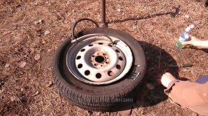 Как накачать бескамерное колесо в домашних условиях