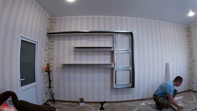 декоративная полка из гипсокартона своими руками. смотреть онлайн