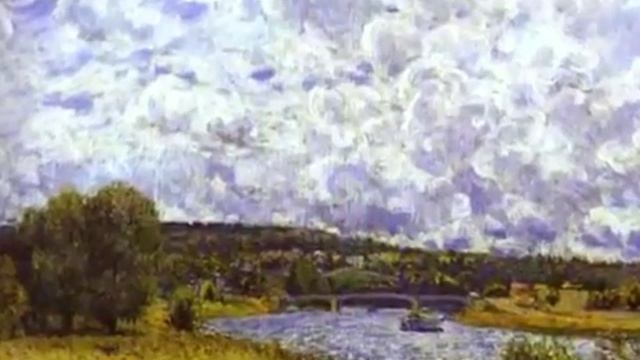 Творчество Альфреда Сислей, Alfred Sisley - Impressionist Painter.mp4 смотреть онлайн