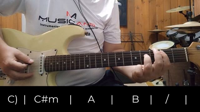 Your Love -The outifield Power Chords ( Tutorial ) смотреть онлайн
