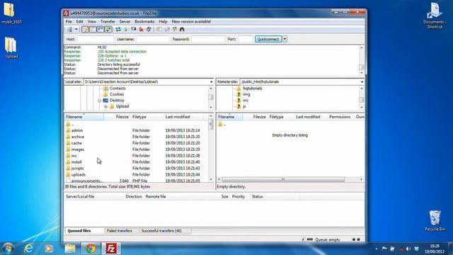 MyBB Installing | Uploading the MyBB files to your webhsost via FTP ( Part 1 ) смотреть онлайн