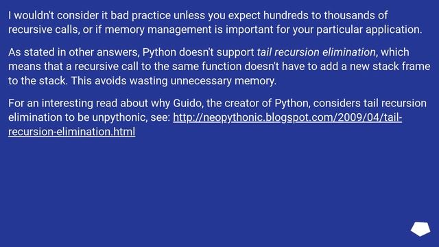 re-calling a function (recursion) vs using the while statement in Python смотреть онлайн