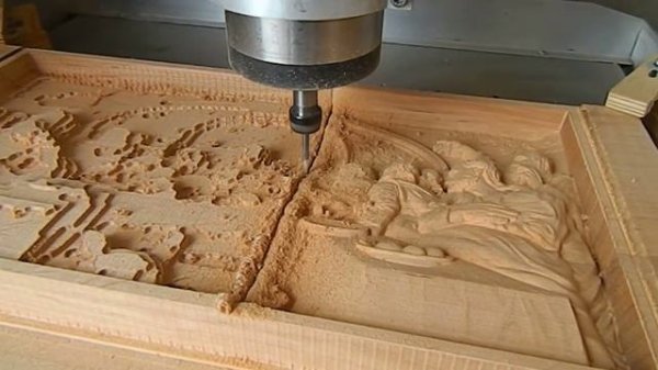 Ncstudio 5.5.60 + Stepmaster relief processing. Обработка рельефа