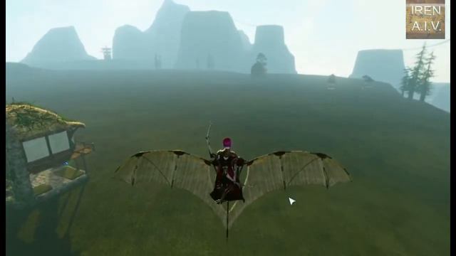 ArcheAge момент полета на глайдере смотреть онлайн