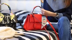 Ленточка Twilly. Как завязать на сумку?