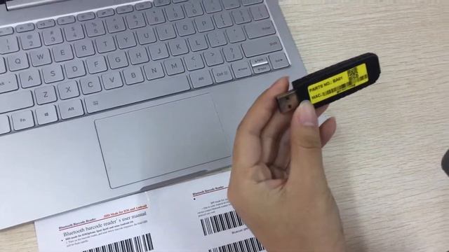 How to connect mini bluetooth 2D scanner FS02 to PC смотреть онлайн