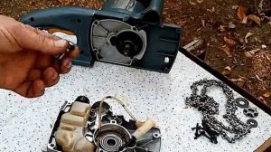 Устранение неполадок в маслонасосе электропилы