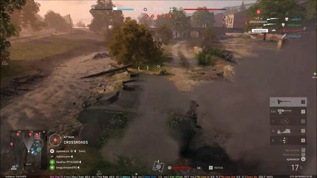 BFV - M8 Greyhound vs Infantry and Hacker (Provence) смотреть онлайн