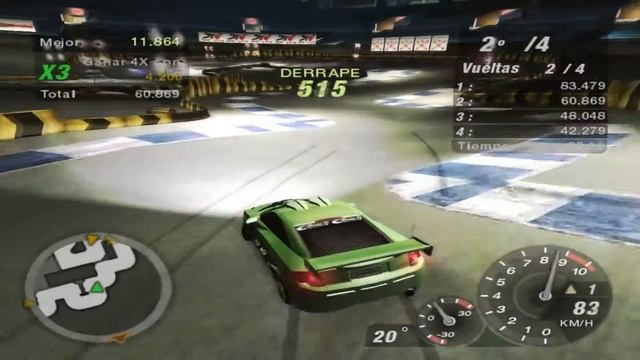 Need For Speed Underground 2 - Drift Toyota Celica смотреть онлайн