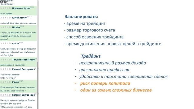 140815 Освоение трейдинга: планируем будущую прибыль смотреть онлайн