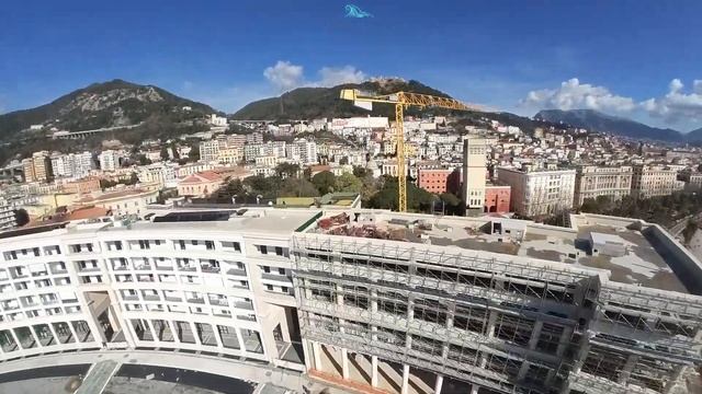 Palazzo del Crescent e Piazza della Libertà - SALERNO - смотреть онлайн