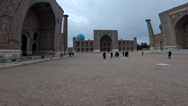 Площадь Регистан ,Самарканд,Узбекистан (Registan square,Samarqand,Uzbekistan) смотреть онлайн