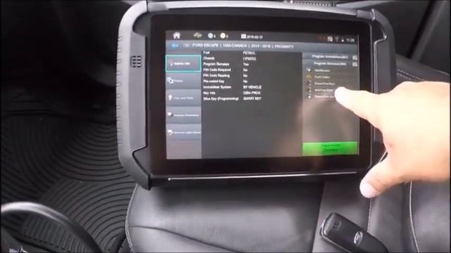 2016 Ford Escape Titanium transponder & proximity programming via Smart Pro смотреть онлайн