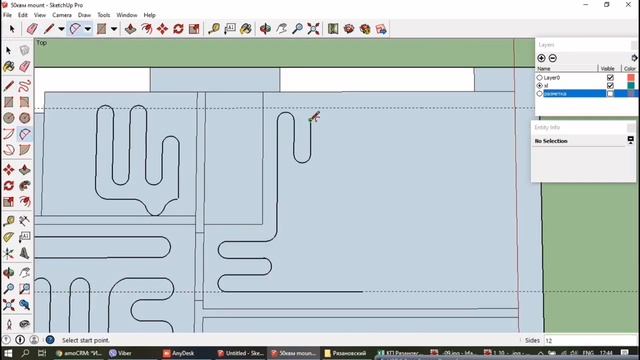 Расчет схемы укладки систем XLpipe