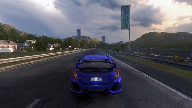 HONDA CIVIC TYPE R FK8 - Assetto Corsa - Thrustmaster T300 RS GT смотреть онлайн