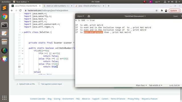 Solving Java If-Else from Hacker Rank | Explained смотреть онлайн