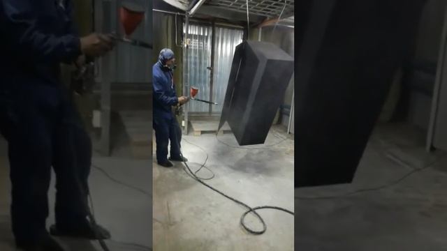 Порошковая покраска #пескоструй #покраска смотреть онлайн