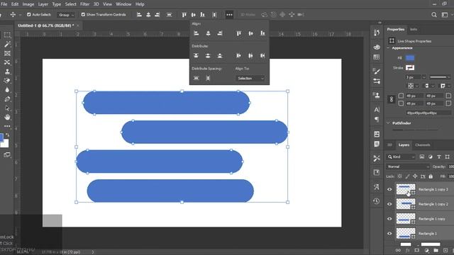 How to Fit Image to Shape in Photoshop , Clipping Mask Tutorial смотреть онлайн
