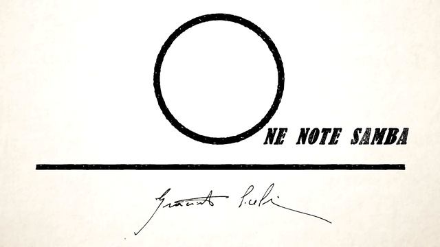 One Note Samba but it's the first of Giacinto Scelsi's Quattro Pezzi смотреть онлайн