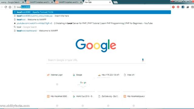 Simple PHP Server - XAMPP installation and configuration смотреть онлайн