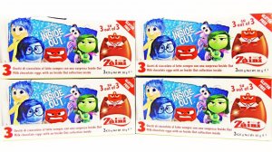 СЮРПРИЗЫ Шоколадные яйца ГОЛОВОЛОМКА Zaini ИГРУШКИ по МУЛЬТИКУ Disney Kinder Surprise eggs unboxing