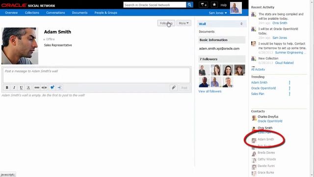 Connecting with Others on Oracle Social Network смотреть онлайн