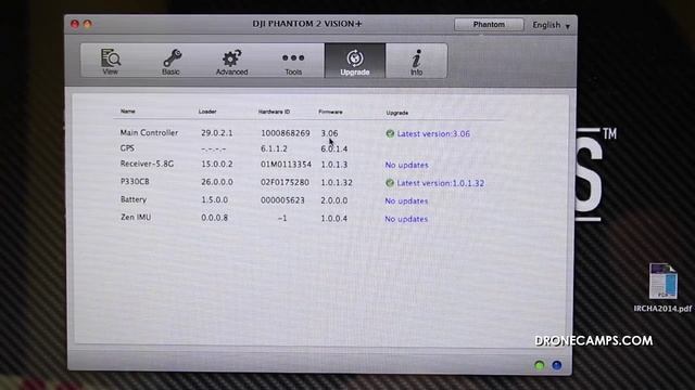 DJI Phantom 2 - FIRMWARE Update, Quick Tutorial смотреть онлайн