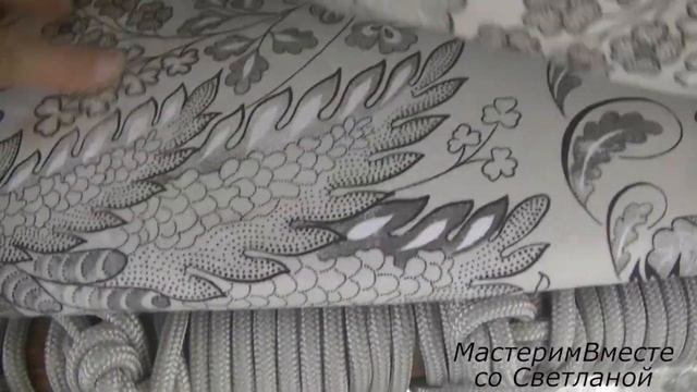 Серый подвесной диван в технике Макраме для дачи, сада. смотреть онлайн